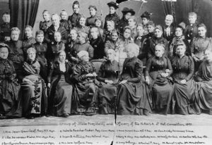 NAWSA leadership, 1892, C.C. Catt Albums, Bryn Mawr College Library