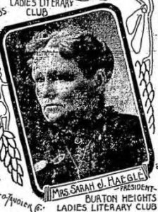 Sarah Heagle, Grand Rapids Herald, September 17, 1905.